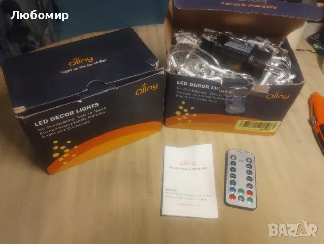 396 LED Коледни лампички , снимка 2 - Декорация за дома - 48025368