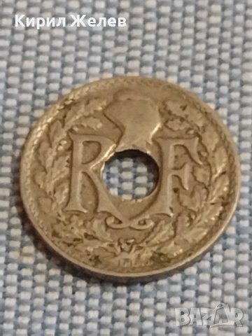 Две монети 5 сантима 1924г. Франция / 1 цент 1957г. Недерландия за КОЛЕКЦИЯ ДЕКОРАЦИЯ 30382, снимка 4 - Нумизматика и бонистика - 44489250