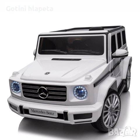 Акумулаторен джип Mercedes G 500 AMG 4X4 12V батерия, снимка 3 - Детски велосипеди, триколки и коли - 42535543