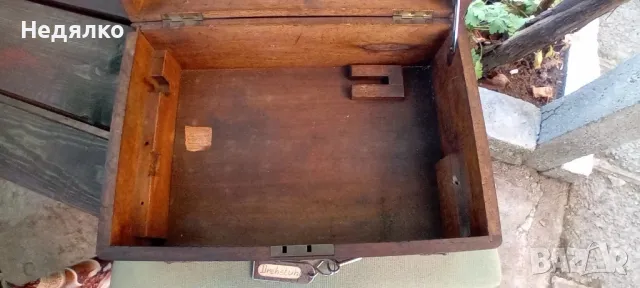 1900г,дървена кутия за немски  часовникарски струг Lorch,Shmidt&Co., снимка 10 - Антикварни и старинни предмети - 48017457