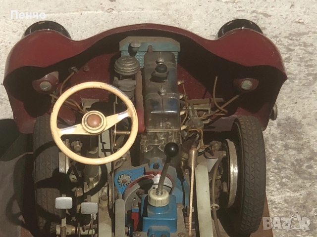 ретро автомобил /учебен демонстрационен модел/ - 1963г. - GERMANY, снимка 8 - Антикварни и старинни предмети - 51603045