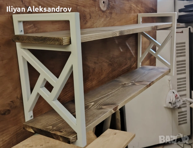Конзоли за стенни рафтове, снимка 4 - Етажерки - 53752138