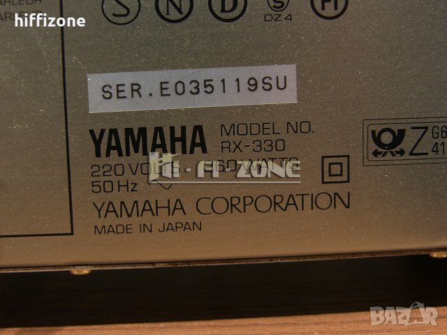 РЕСИВЪР  Yamaha rx-330 / , снимка 9 - Ресийвъри, усилватели, смесителни пултове - 34004163