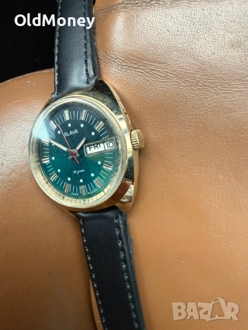 Съветски ретро позлатен часовник Слава Slava, снимка 3 - Други - 52889804