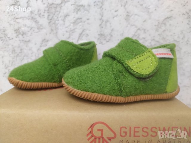 Детски вълнени чехли Giesswein 18, снимка 3 - Детски пантофи - 38623558