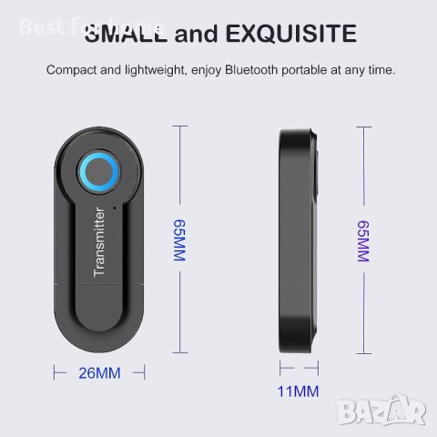 Аудио трансмитер Wireless Bluetooth Transmitter Andven, снимка 4 - Ресийвъри, усилватели, смесителни пултове - 41653072
