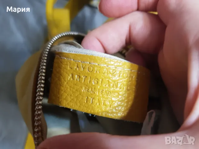 Дамска раница естествена кожа, снимка 4 - Раници - 47488147