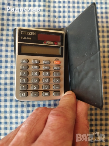 соларен калкулатор Citizen, снимка 2 - Ученически пособия, канцеларски материали - 52067562
