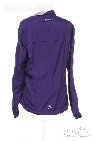 Лилаво горнище "Крафт" полиестер размер m38/40, снимка 2 - Спортни екипи - 41393885