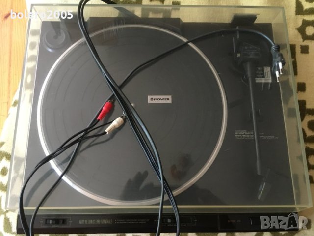 Грамофон Pioneer PL-470, снимка 7 - Грамофони - 41097639