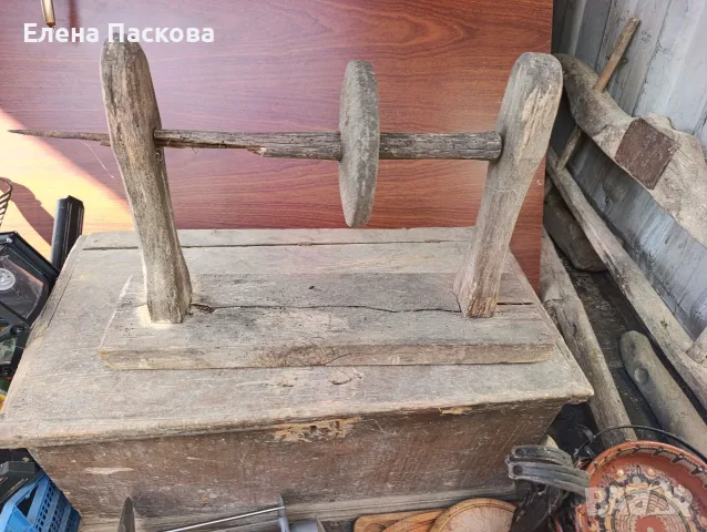Старинни дървени вещи 