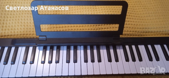 Дигитално сгъваемо пиано 88 клавиша Costway MU10097GB-DK, снимка 7 - Друга електроника - 53431387