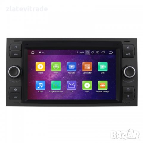 FORD Mondeo Focus C-MAX - 7'' БЕЗ DVD МЕХАНИКА, Андроид Навигация