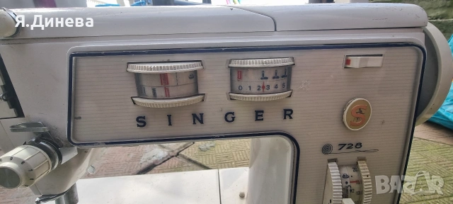 Шевна машина Singer 728, снимка 2 - Шевни машини - 53810082