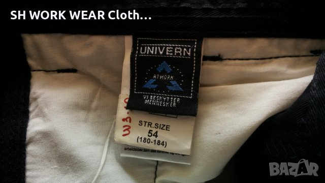 UNIVERN 87119-417 Work Wear Trouser размер 54 / XL работен панталон W3-10, снимка 17 - Панталони - 40683622