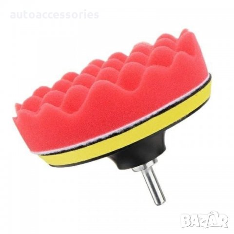 Гъби за полиране комплект 80мм 12бр AG671A, #1000052540, снимка 4 - Аксесоари и консумативи - 34747754