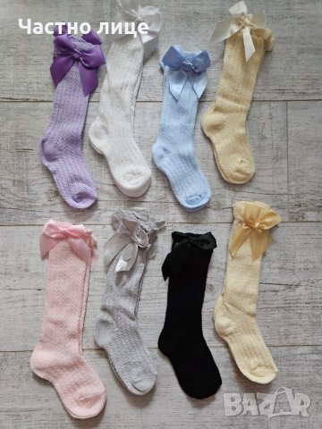 Бебешки и детски чорапки, снимка 5 - Чорапи - 39087480