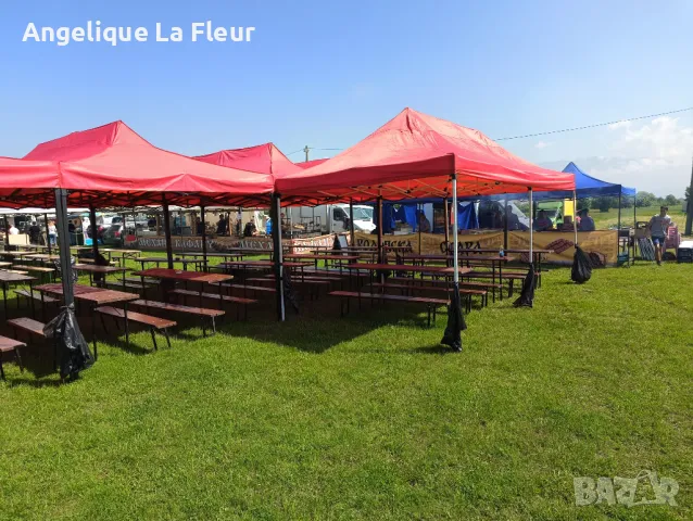 Сгъваеми Маси пейки под наем бир фест, снимка 1