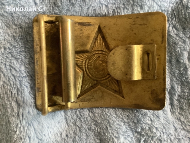 Катарама военен СССР отличен състояние бронз, снимка 3 - Колекции - 53005344