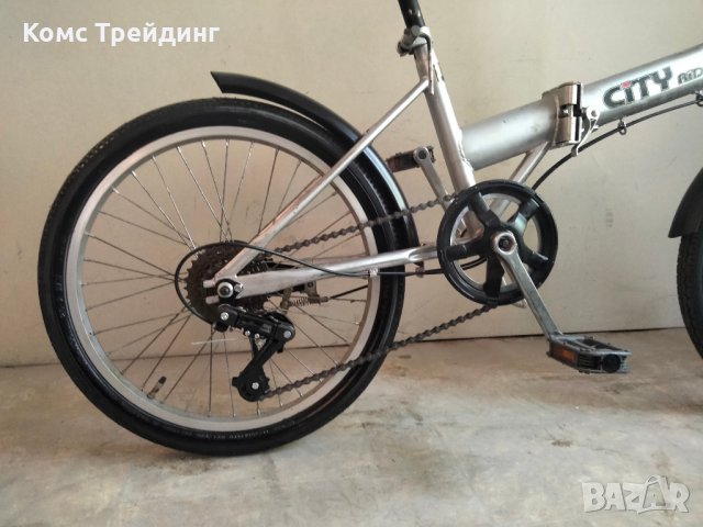 Сгъваем велосипед CIty Rider 20", снимка 4 - Велосипеди - 41042655