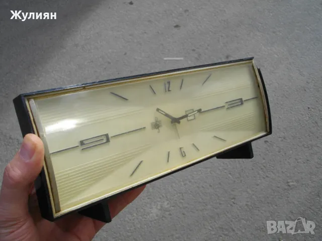 КОЛЕКЦИОНЕРСКИ БУДИЛНИК VICTORIA С ЛАТЕРНА , снимка 4 - Антикварни и старинни предмети - 49494383