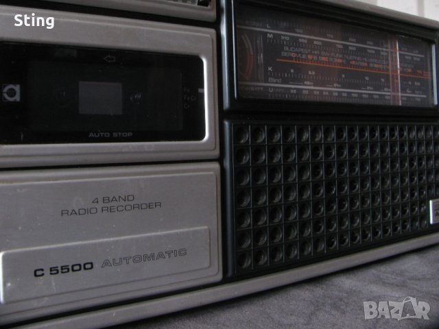 GRUNDIG C 5500 AUTOMATIC Радиокасетофон от 70те, снимка 1