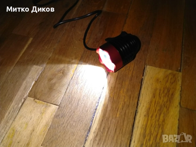 светлина предна USB Front light Skorpion  CREE XML - T6 LED  нов, снимка 13 - Аксесоари за велосипеди - 53322741