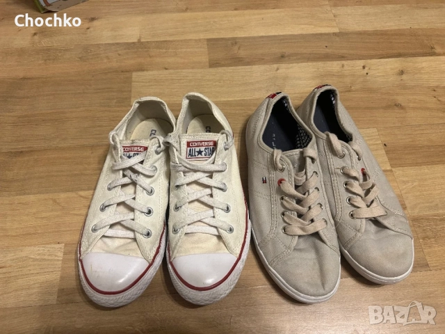 Converse и Tommy Hilfiger кецове