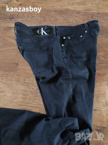 Calvin Klein Jeans Jean Super Skinny - страхотни мъжки дънки 34 ЕЛАСТИЧНИ, снимка 6 - Дънки - 50471941
