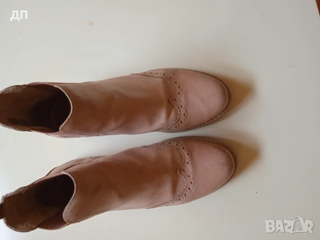 Естествен Велур Боти, снимка 2 - Дамски боти - 51972926