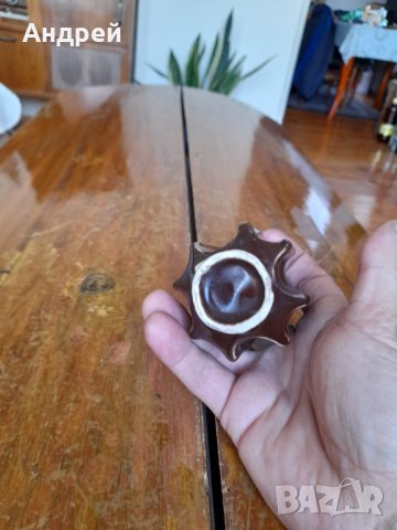 Стар порцеланов антенен изолатор, снимка 4 - Антикварни и старинни предмети - 42223526