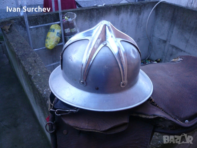 ПОЖИРНИКАРСКА КАСКА ОТ ПЕТДЕСТТЕ -АВСТРИЯ, снимка 4 - Други - 53256514