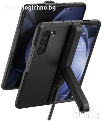 Калъф Spigen - Tough Armor, Galaxy Z Fold 5, черен, снимка 3 - Калъфи, кейсове - 49664535