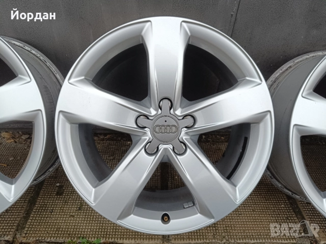 ОРИГИНАЛНИ алуминиеви джанти 18 ' цола 5х112 Ауди / AUDI 5x112 66,6, снимка 9 - Гуми и джанти - 52344530
