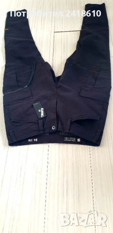 G - Star  Zip 3D Cargo Skinny  Mens Size 34/36 ОРИГИНАЛ! Спортен Панталон., снимка 7 - Панталони - 52547045