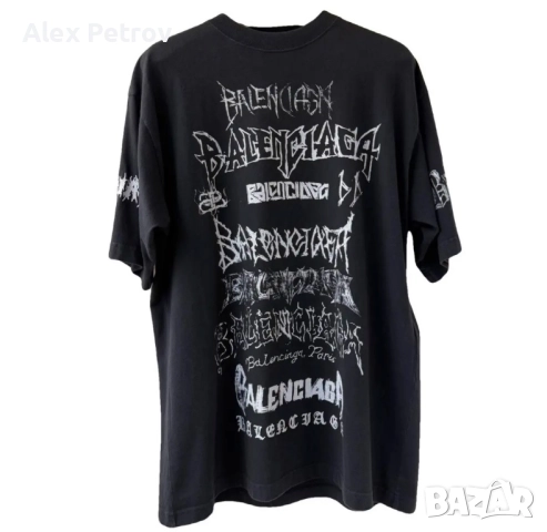 Balenciaga ,Louis Vuitton , Balmain тениски ААА+ premium class, снимка 3 - Тениски - 52387555