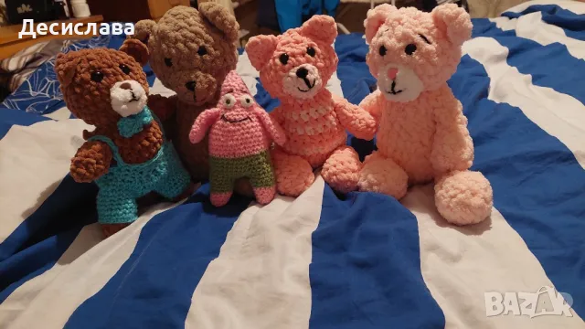 букет от свещи,плетени играчки и цветя, снимка 7 - Колекции - 48977524