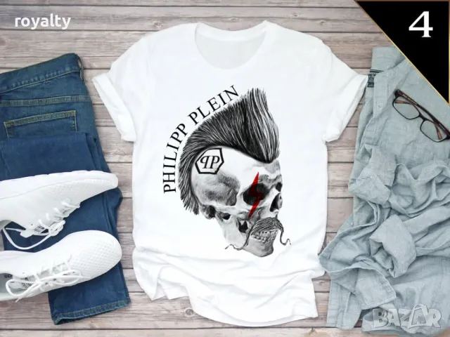 Philipp Plein мъжки тениски , снимка 2 - Тениски - 49549807