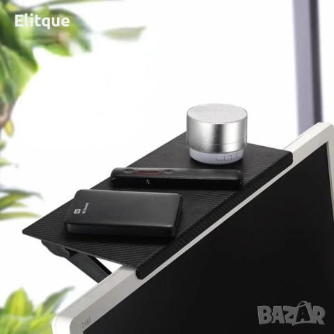 Настолна стойка за екран тип рафт, снимка 2 - Други стоки за дома - 52901554