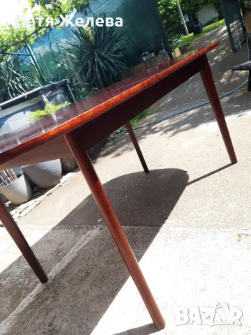 Трапезна маса (разтегателна) 180/90/73см, снимка 6 - Маси - 50330722