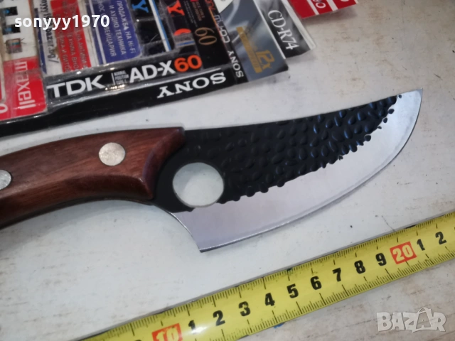 МАСИВЕН КРИВ НОЖ С ОТВОР 2702261933, снимка 14 - Ножове - 53649745