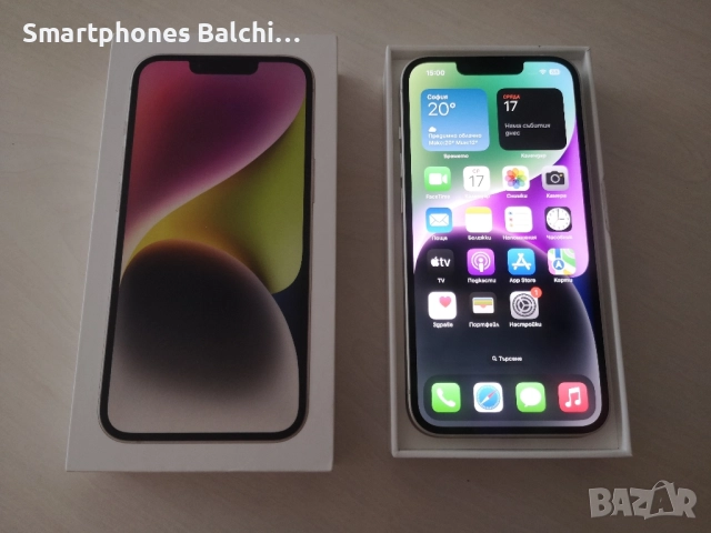 Iphone 14 Starlight /100 %Battery health , снимка 3 - Apple iPhone - 51754994