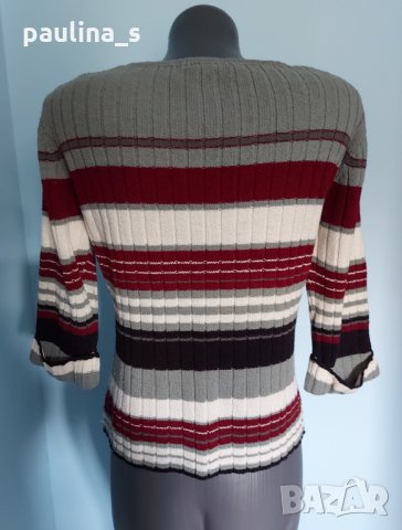 Дамска еластична блуза тип пуловер "Greenvillage" / голям размер , снимка 6 - Блузи с дълъг ръкав и пуловери - 16774604