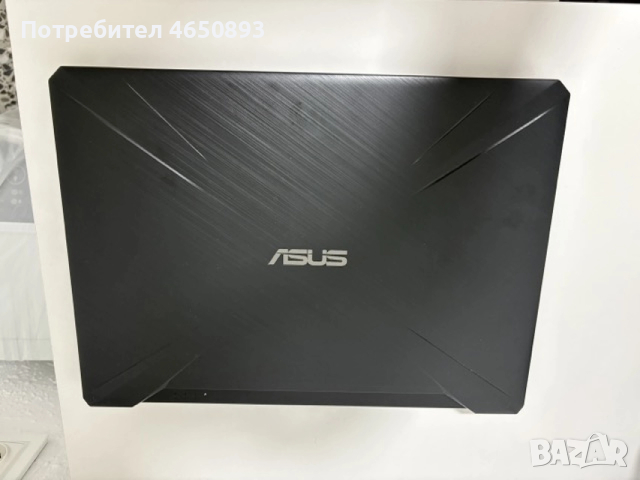 ASUS TUF Gaming FX505 15.6″ FHD, i7-9750H, GTX 1650, снимка 4 - Лаптопи за игри - 52413115