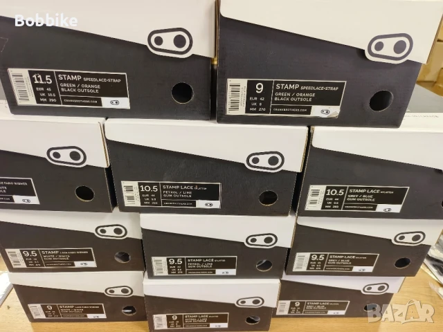 Шпайкове Crankbrothers Stamp Lace White,Petrol/Lime,Grey/Blue 42,43,44, снимка 11 - Части за велосипеди - 50895775