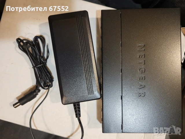 8 портов гигабитов POE суич NETGEAR GS308P, снимка 2 - Суичове - 53176551