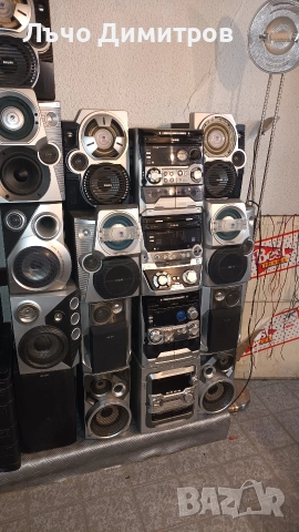 Аудио системи SONY - PANASONIC - AIWA- PHILIPS -JVC - SHARP - TECHNICS , снимка 2 - Аудиосистеми - 51622720