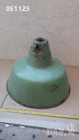 масивна соц. емайлирана лампа, лампион , снимка 8 - Антикварни и старинни предмети - 47620433