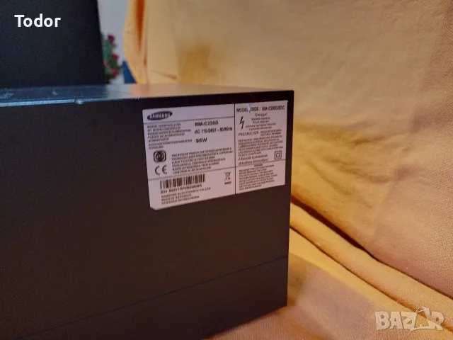 Продавам Mini Stereo уредба SAMSUNG MM-C330D., снимка 6 - Ресийвъри, усилватели, смесителни пултове - 56370118