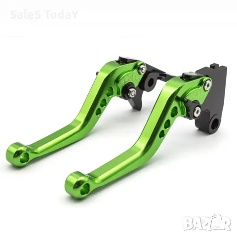 Ръчки за мотор, съединител и спирачка, Универсални, алуминиеви, 2бр в комплект, снимка 5 - Аксесоари и консумативи - 38533193